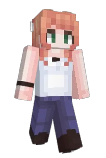 strawchene Minecraft avatar full body