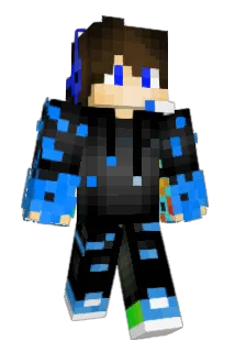 strended Minecraft avatar full body