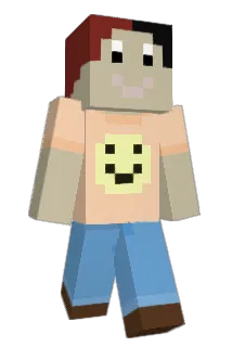 stressedoutman Minecraft avatar full body