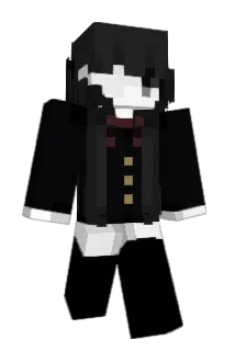 strnage Minecraft avatar full body