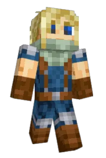 stroumpfette Minecraft avatar full body