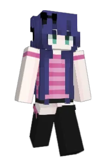studentcat Minecraft avatar full body