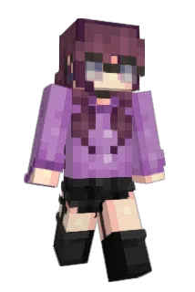 studentochka Minecraft avatar full body