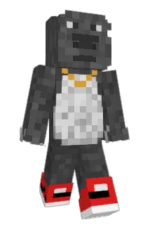suacidal Minecraft avatar full body