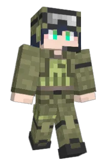 suikasago Minecraft avatar full body