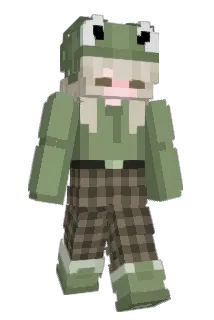 sunflowerfrogg Minecraft avatar full body
