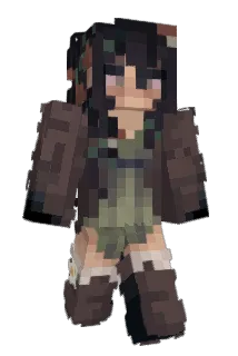 sunkissedbasil Minecraft avatar full body