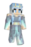 superflowerwater Minecraft avatar full body