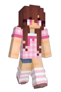 superghostgirl Minecraft avatar full body