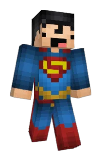 superpantshero Minecraft avatar full body