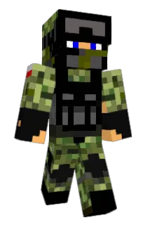 superpolska Minecraft avatar full body
