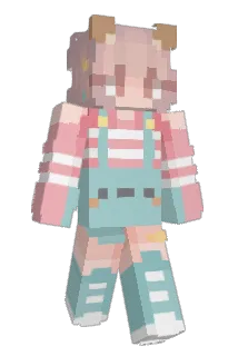 superskoj Minecraft avatar full body