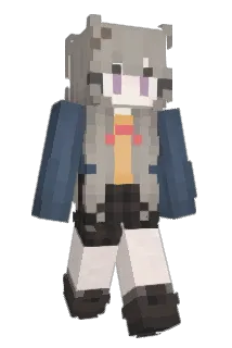 susgirlfriend Minecraft avatar full body