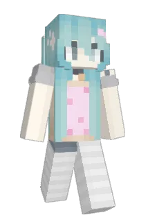 sweetestbuni Minecraft avatar full body