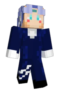 synechist Minecraft avatar full body