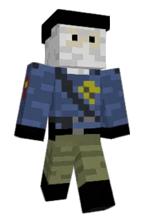 tUXit Minecraft avatar full body