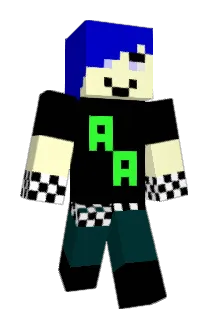 takeme2infinity Minecraft avatar full body