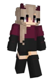 taliamaytea Minecraft avatar full body
