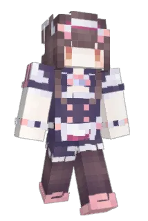 tamamo330 Minecraft avatar full body