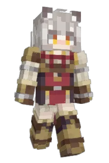 tanukiluciette Minecraft avatar full body