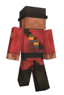 taticalpackage Minecraft avatar full body