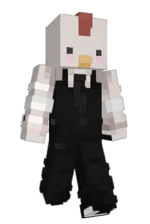 tavuk_kfc Minecraft avatar full body