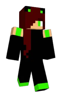 team_panthers Minecraft avatar full body
