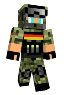 techboomb Minecraft avatar full body