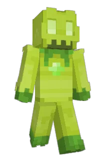 technoflix Minecraft avatar full body
