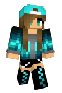 technostylegirl Minecraft avatar full body