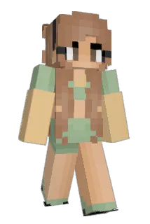 teesharose Minecraft avatar full body