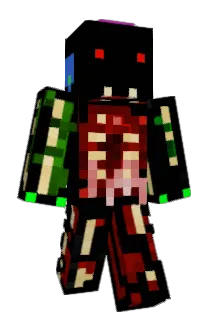 teethem Minecraft avatar full body