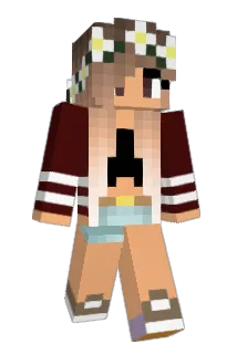 teganxox Minecraft avatar full body