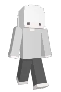 tegedor Minecraft avatar full body