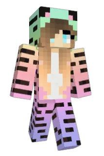 tegreana Minecraft avatar full body