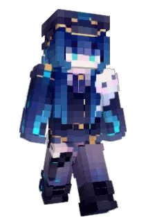 test_herobrine Minecraft avatar full body