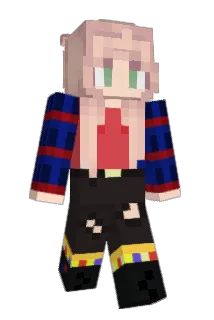 thatcholegirl Minecraft avatar full body