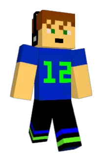 the12thman22 Minecraft avatar full body