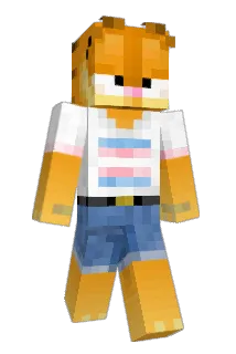 theUberKitten Minecraft avatar full body