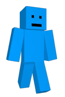 the_BLUE_BLOB Minecraft avatar full body
