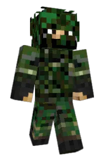 thebushie Minecraft avatar full body
