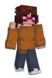 thecurliestfries Minecraft avatar full body