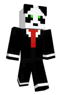 thedeadlypanda Minecraft avatar full body