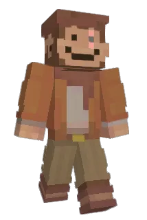 thedungman Minecraft avatar full body