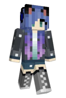 thefloofykitten Minecraft avatar full body
