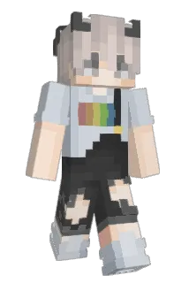 thefluidwolf Minecraft avatar full body