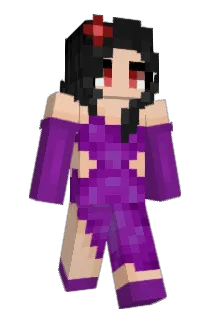 thegl4ssROSE Minecraft avatar full body