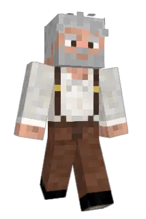 thegramp Minecraft avatar full body