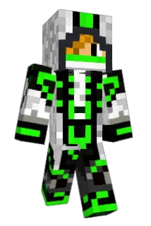 thegreeninja Minecraft avatar full body
