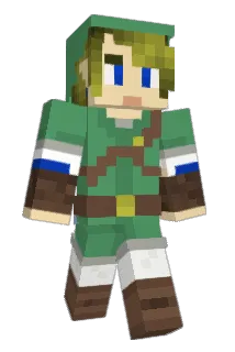 thelarva Minecraft avatar full body